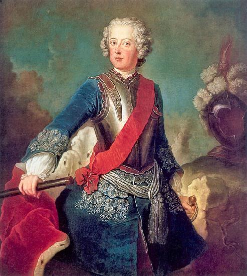 antoine pesne Portrait of the young Friedrich II of Prussia oil painting image